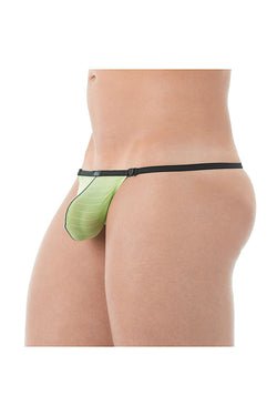 Gregg Homme Lime Mesh Suspender C-Ring String thumbnail 2