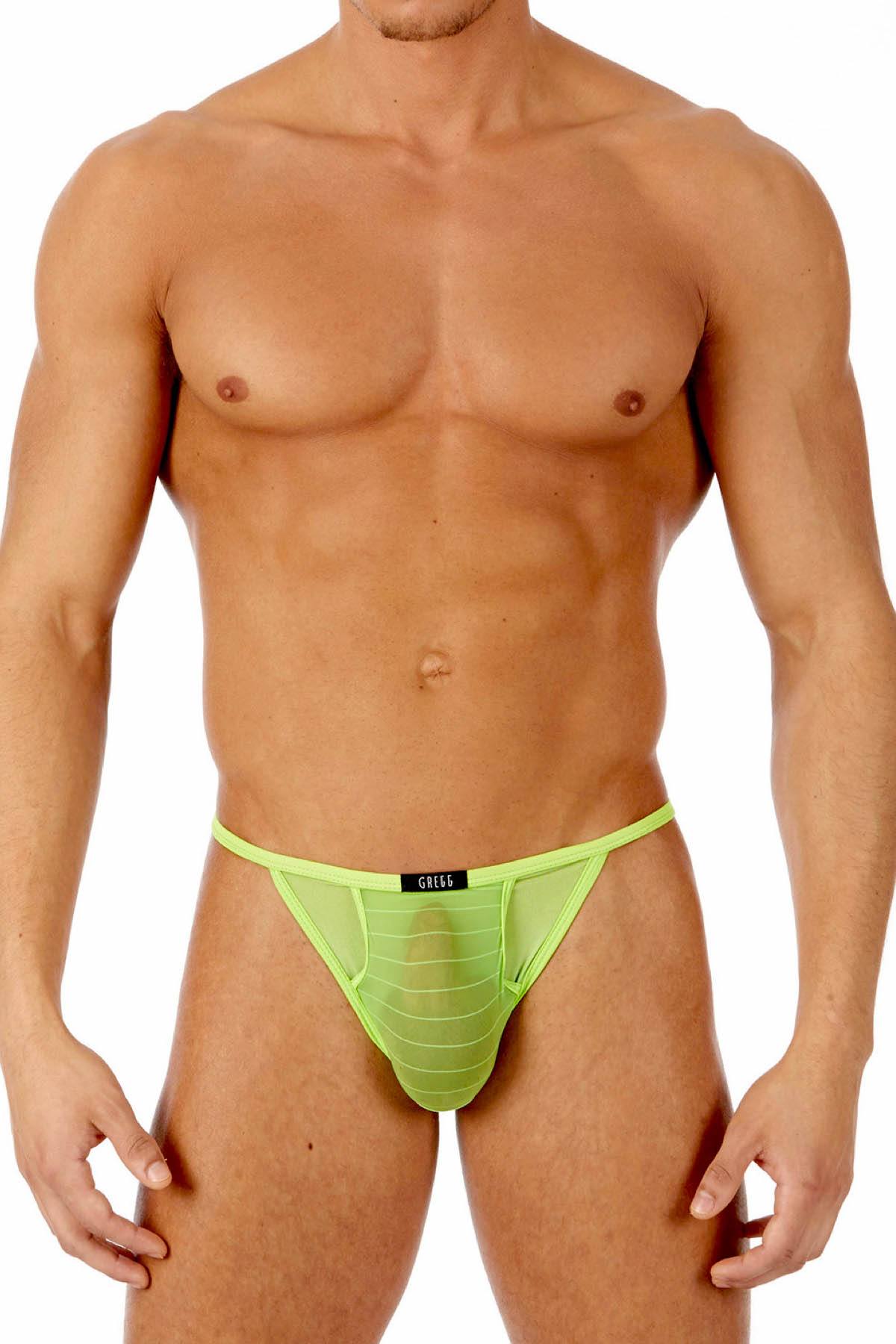 Gregg Homme Lime Show-Off Candle Thong