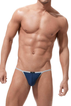 Gregg Homme Navy Evoke G-String thumbnail 1