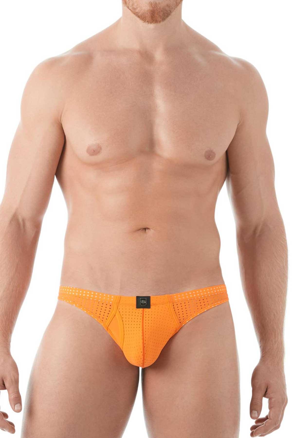 Gregg Homme Orange Drive Breathable Performance Thong