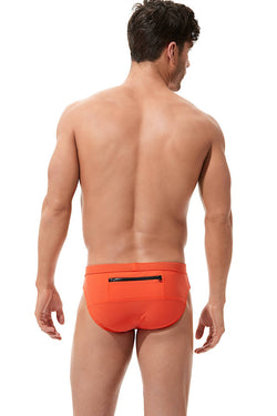 Gregg Homme Orange Exotic Swim Brief thumbnail 2