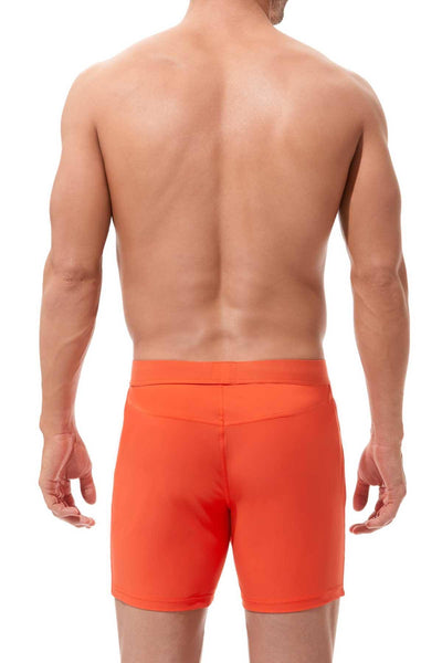 Gregg Homme Orange Exotic Swim Short