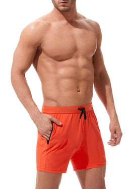 Gregg Homme Orange Exotic Swim Short thumbnail 1