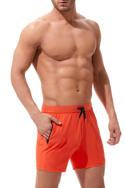Gregg Homme Orange Exotic Swim Short