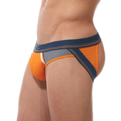 Gregg Homme Orange Push Up 3.0 Jock thumbnail 2