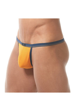 Gregg Homme Orange Sense Ribbed Modal G-String thumbnail 2