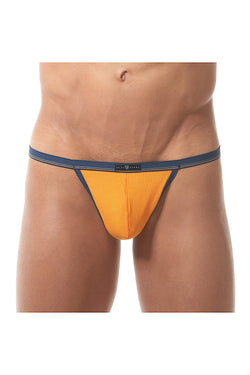Gregg Homme Orange Sense Ribbed Modal G-String thumbnail 1