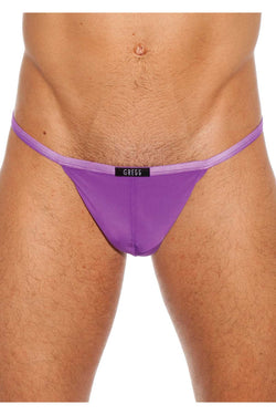 Gregg Homme Purple Wonder Microfiber Low-Rise String thumbnail 1