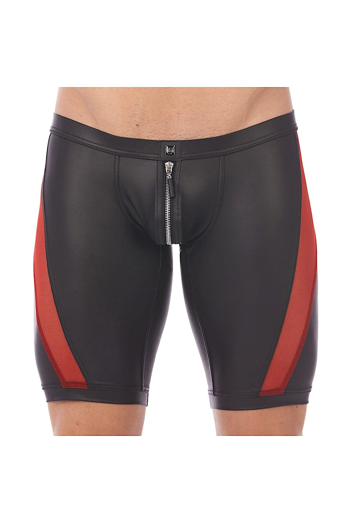 Gregg Homme Red/Black Reckless Zipper Leather-Look Jammer
