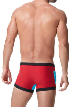 Gregg Homme Red Cruising Swim Trunk thumbnail 2