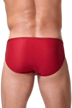 Gregg Homme Red Micro-Modal/Jacquard Xcite Brief thumbnail 4