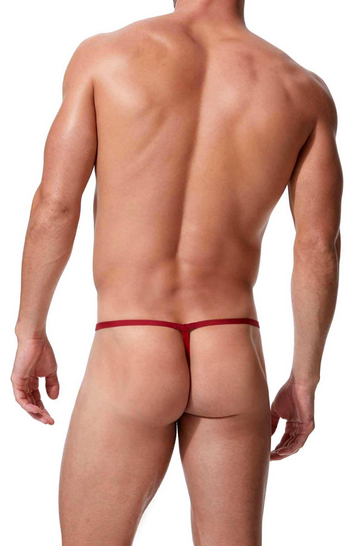 Gregg Homme Red Micro-Modal/Jacquard Xcite G-String