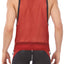 Gregg Homme Red Reckless Zipper Tank-Top