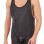 Gregg Homme Red Reckless Zipper Tank-Top