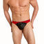 Gregg Homme Red Undo Detachable Leather Pouch Thong
