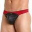 Gregg Homme Red Undo Detachable Leather Pouch Thong