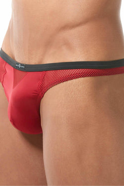 Gregg Homme Red Vigor Italian-Mesh Thong thumbnail 2