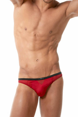 Gregg Homme Red Vigor Italian-Mesh Thong thumbnail 4