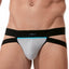 Gregg Homme Silver Super Ero Jockstrap