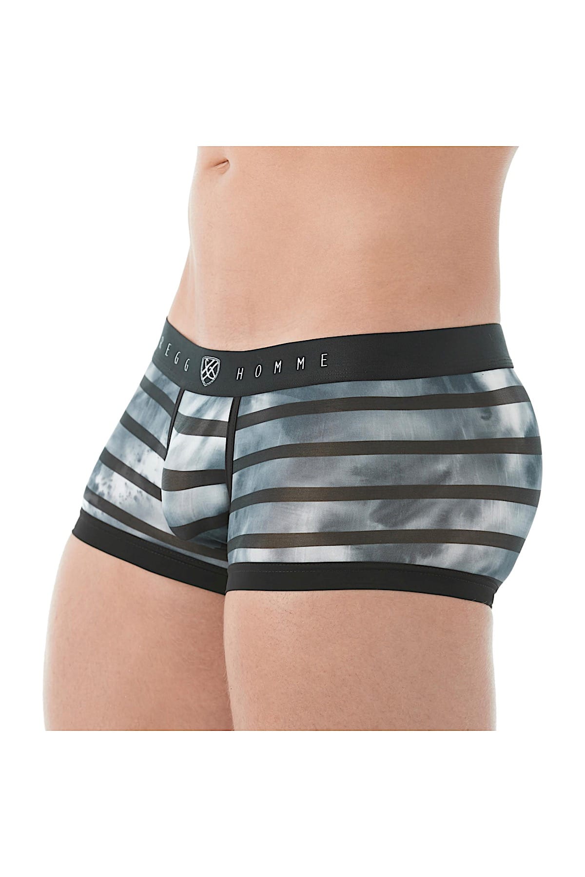 Gregg Homme Wanted Mesh Stripe Boxer Brief
