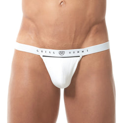 Gregg Homme White Menz Thong thumbnail 1