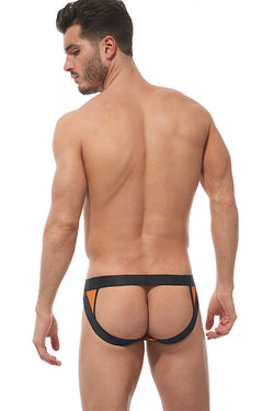 Gregg Homme White/Orange/Aqua Challenger Jock thumbnail 2