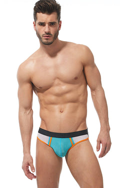 Gregg Homme White/Orange/Aqua Challenger Jock thumbnail 1