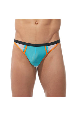 Gregg Homme White/Orange/Aqua Challenger Thong thumbnail 4