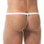 Gregg Homme White Ribbed Modal G-String