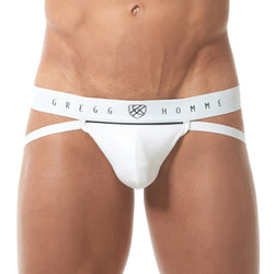Gregg Homme White Ribbed Modal Jock thumbnail 1