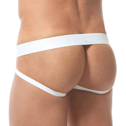 Gregg Homme White Ribbed Modal Jock thumbnail 3
