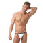 Gregg Homme White Sense Ribbed Modal G-String