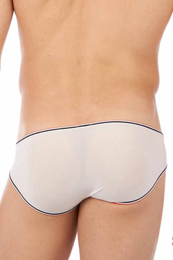 Gregg Homme White Sheer Touch Hyper-Stretch Brief thumbnail 3