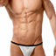 Gregg Homme White Vigor Italian-Mesh G-String