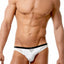 Gregg Homme White Vigor Italian-Mesh Thong
