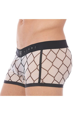 Gregg Homme White Wired Mesh C-Ring Boxer Brief thumbnail 2