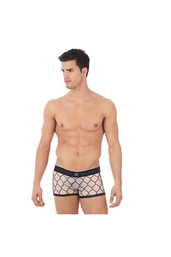 Gregg Homme White Wired Mesh C-Ring Boxer Brief thumbnail 4
