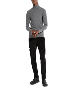 Guess Corduroy Cargo Pants Black thumbnail 4
