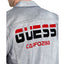 Guess Dillon Ski Logo Denim Jacket With Coating Silver City