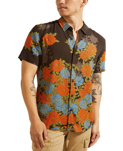 Guess Eco Floral-print Shirt Dark Night Floral Print thumbnail 3