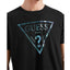 Guess Iridescent Logo T-shirt Black