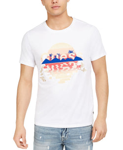 Guess Island Graphic T-shirt Pure White thumbnail 1