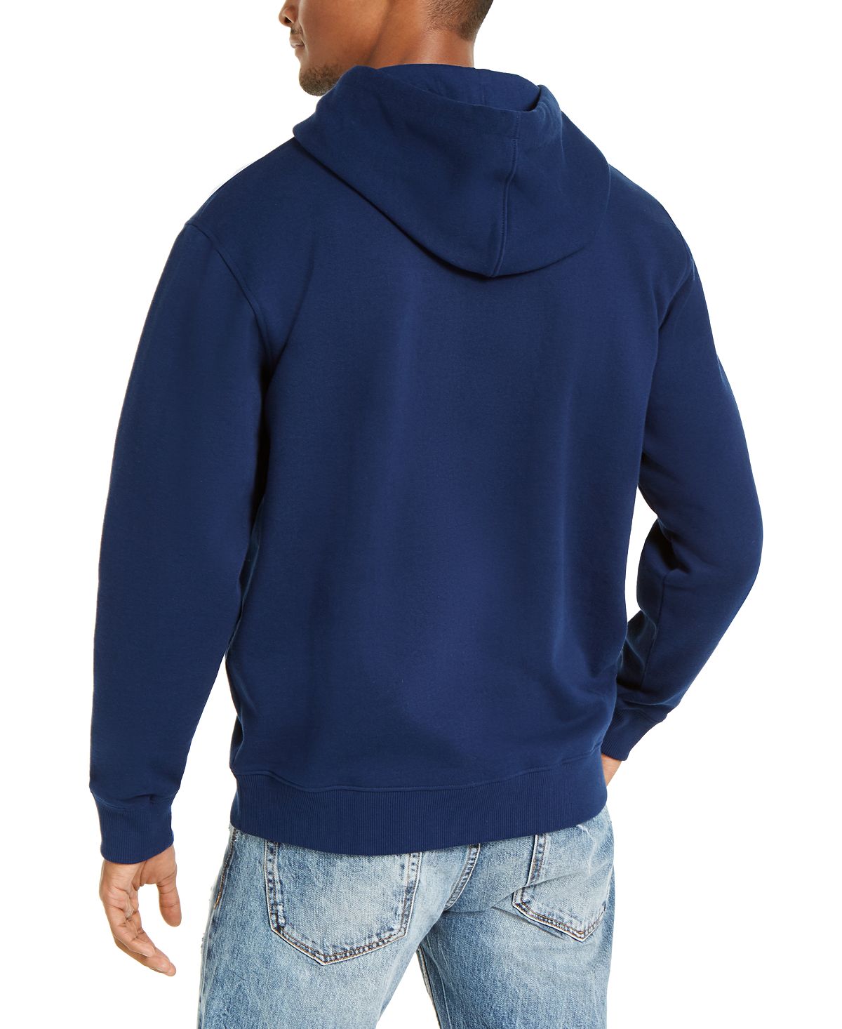 Guess Logo Graphic Hoodie Blue