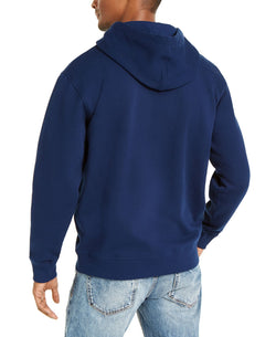 Guess Logo Graphic Hoodie Blue thumbnail 3