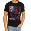 Guess Modern Art Logo T-shirt Black