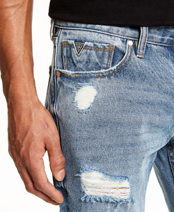 Guess Ripped Jeans Dynasty Wash thumbnail 4