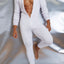 H.I.M. White Lumber Jack Union Suit