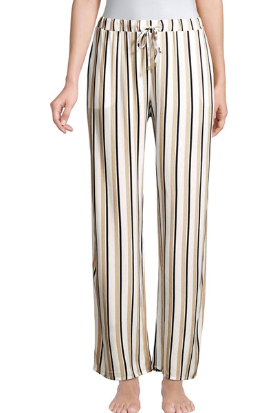 HANRO Pastel Stripe Woven Long Lounge Pant