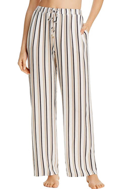 HANRO Pastel Stripe Woven Long Lounge Pant thumbnail 4
