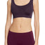 HANRO Prune Purple Touch Feeling Crop Top Lounge Bra